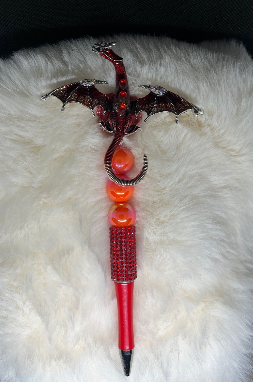 Fiery Dragon Charm Pen