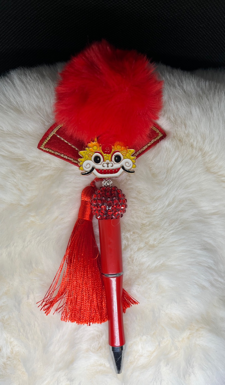 Lion Dance Charm Pen